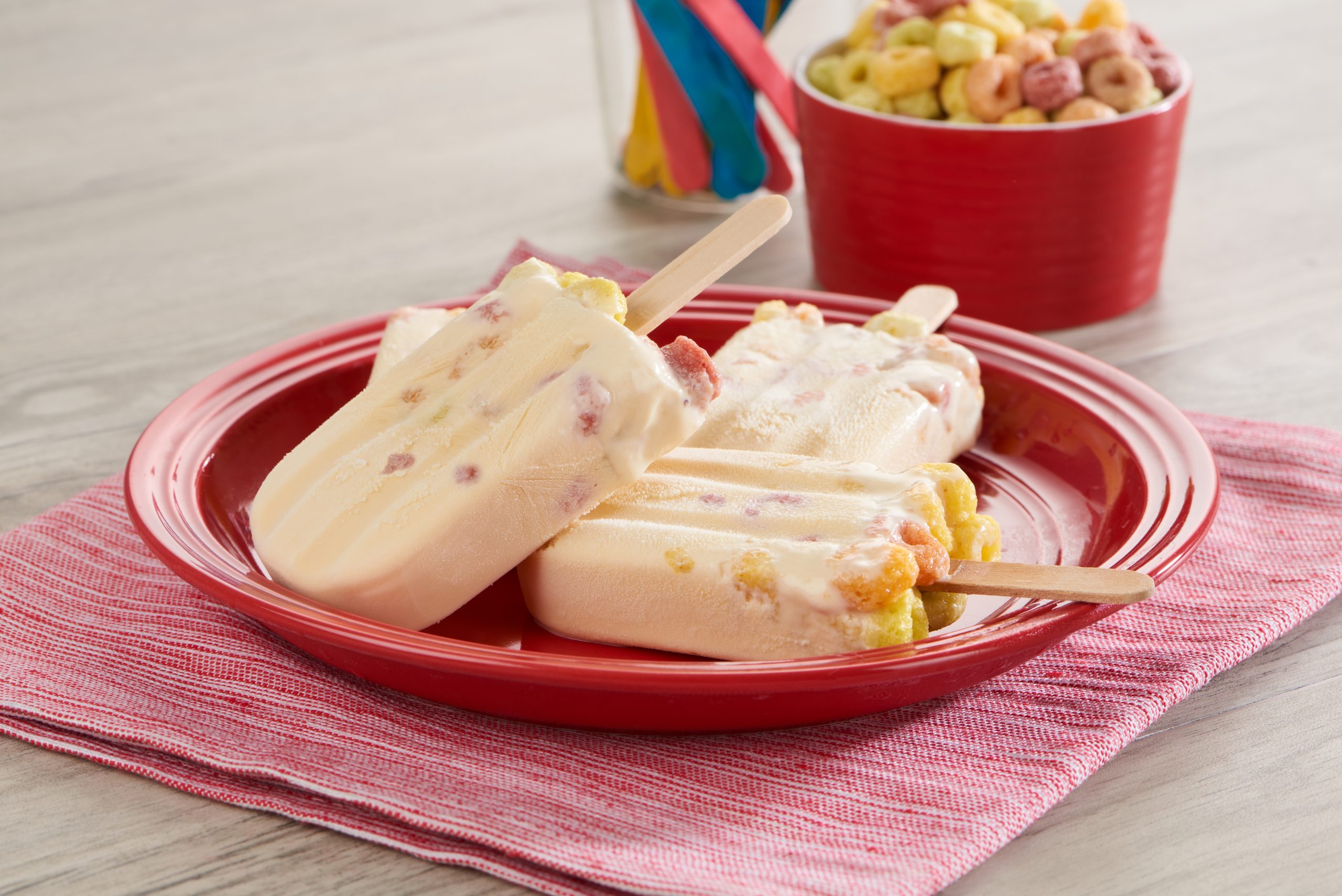 Creamy Froot Loops Popsicles - Alaska Nanay Club