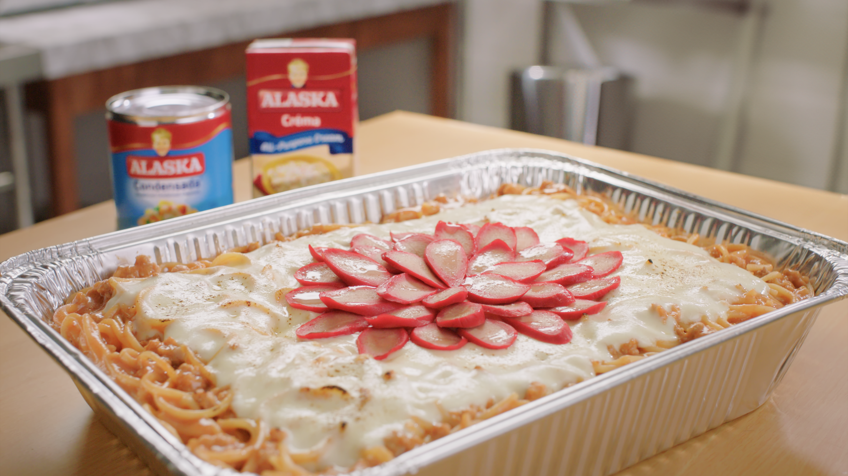 Creamy Sweet Holiday Spaghetti - Alaska Nanay Club